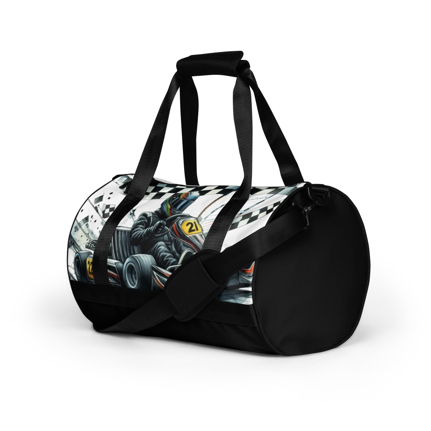 All-over print gym bag