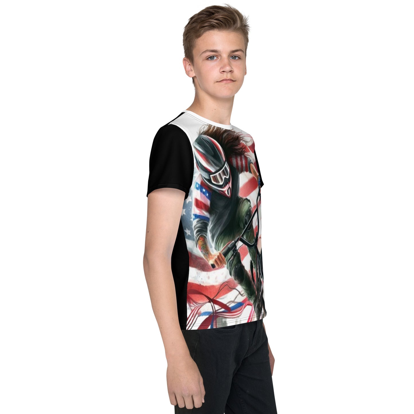 Youth crew neck t-shirt