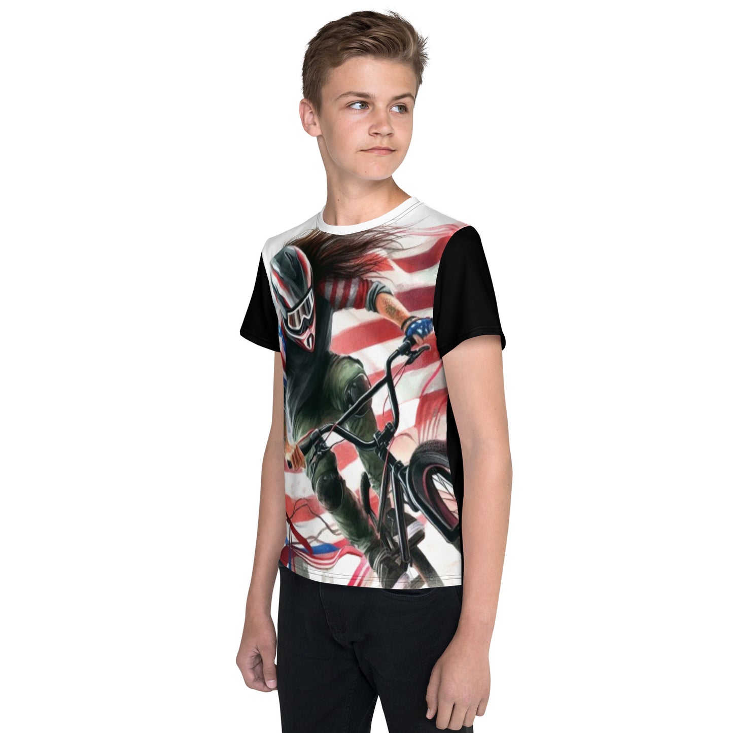 Youth crew neck t-shirt